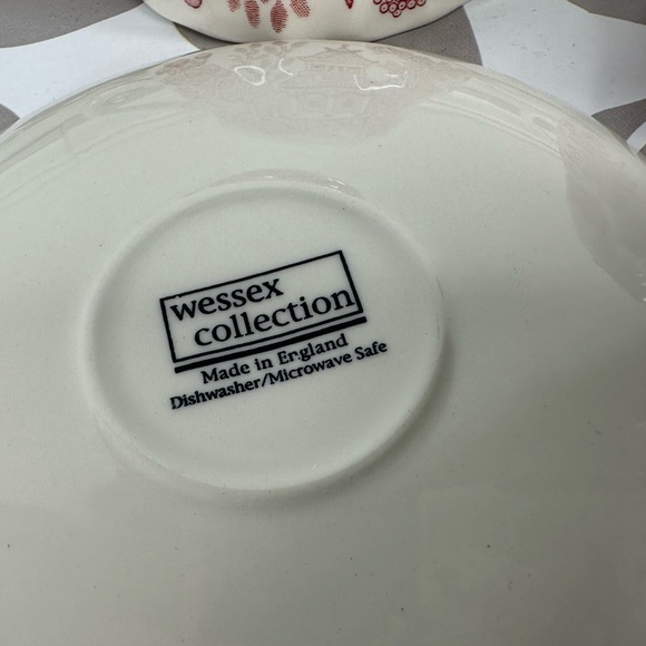 Set of 3 Royal Wessex Pink Willow Rosa Cup & Saucer Set Made in England - Picture 7 of 13